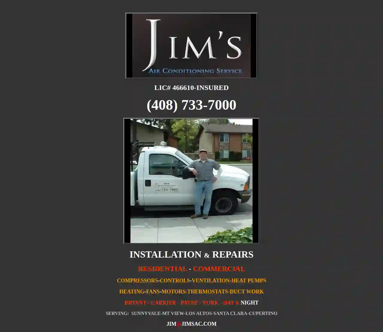 Jim's Air Conditioning Services