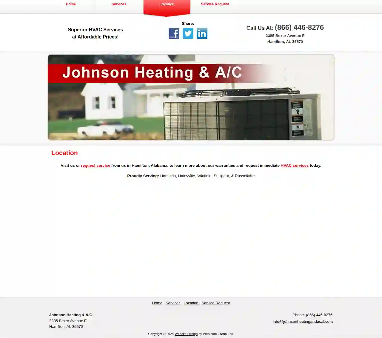 HVAC Services | Hamilton, AL