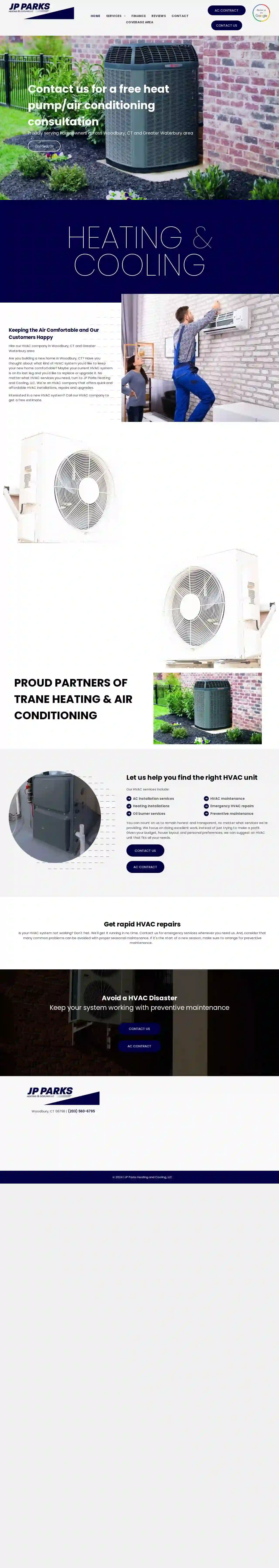 JP Parks Heating and Cooling, LLC