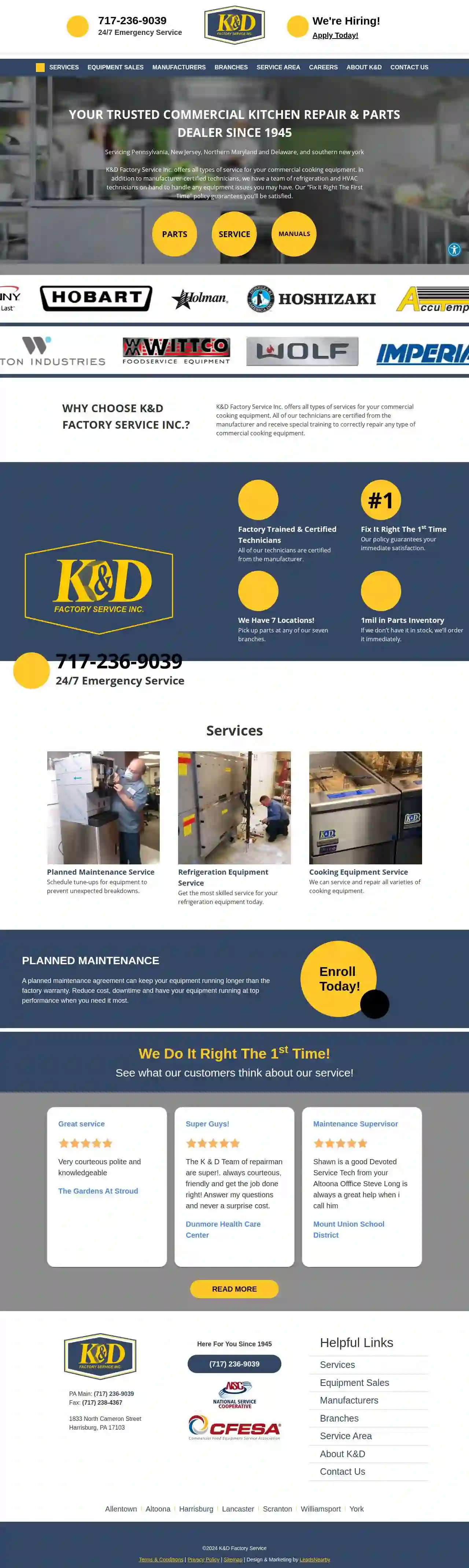 K & D Factory Services Inc