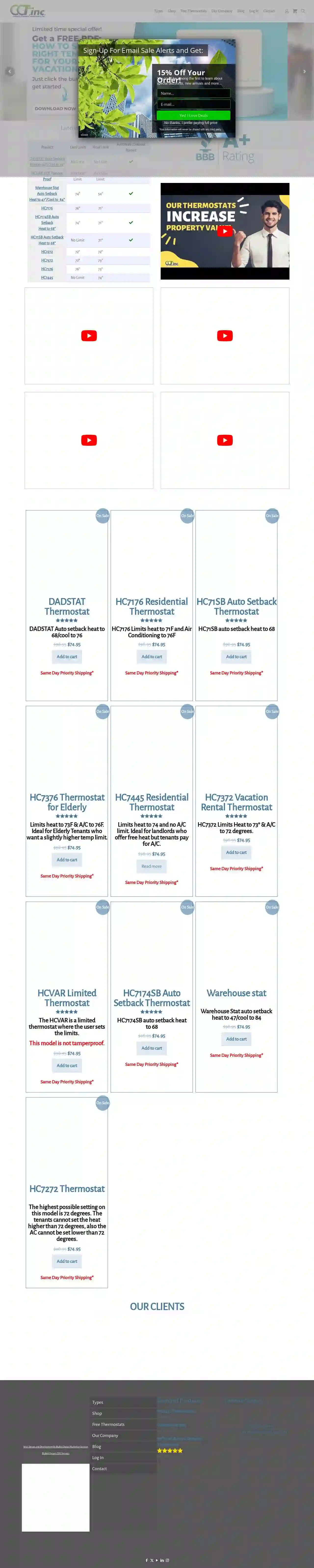 Chicago Controls Thermostats, Inc