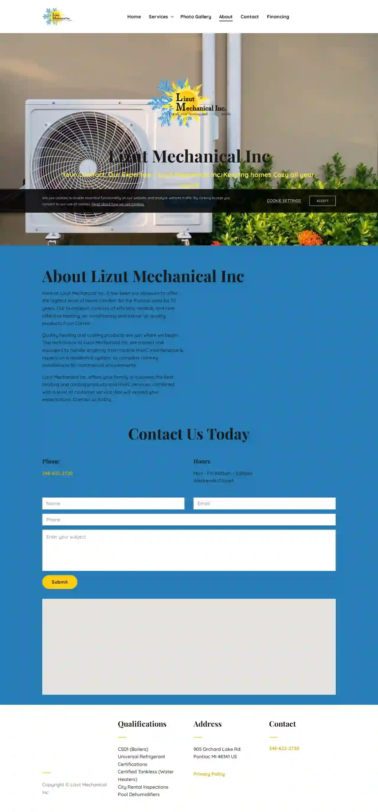 Lizut Mechanical Inc