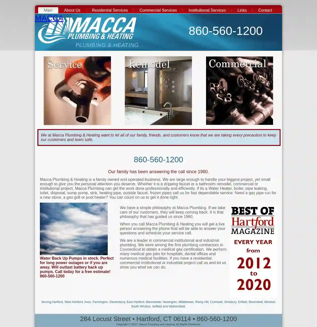 Macca Plumbing & Heating Inc.