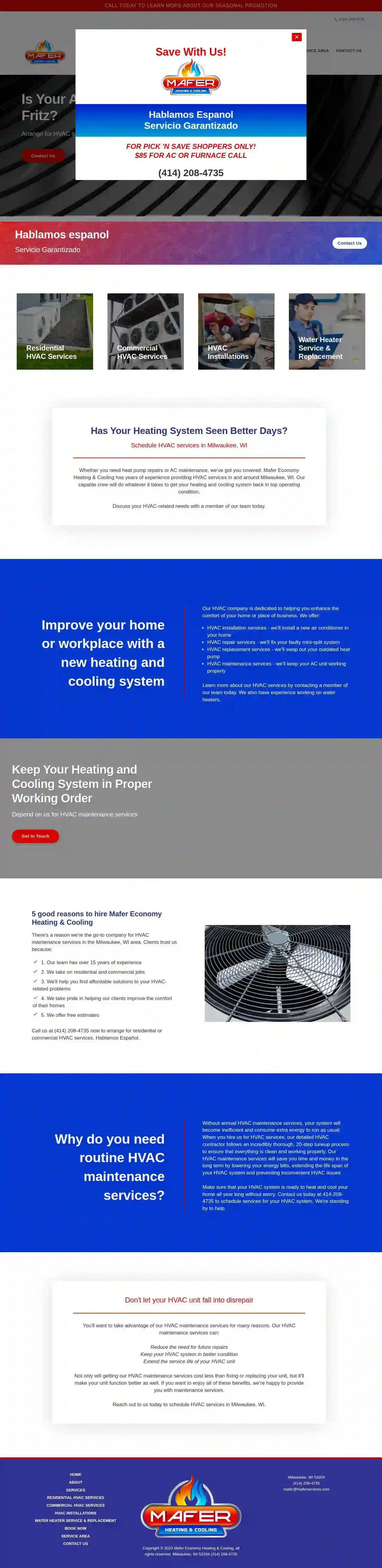 Mafer Economy Heating & Cooling