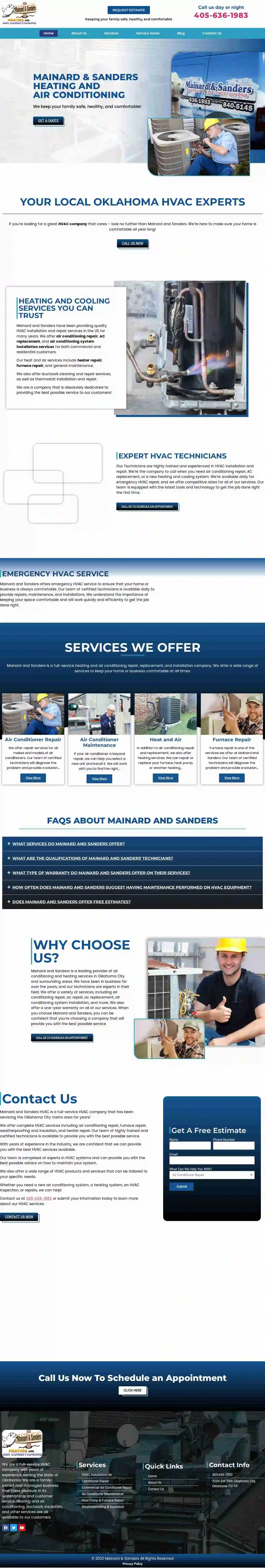 Mainard & Sanders Heating & Air Conditioning