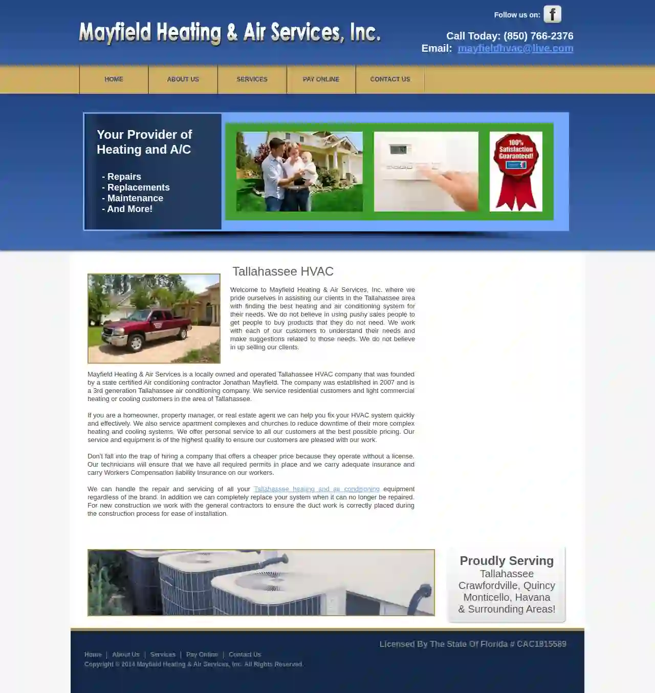 Mayfield Heating & Air Services Inc