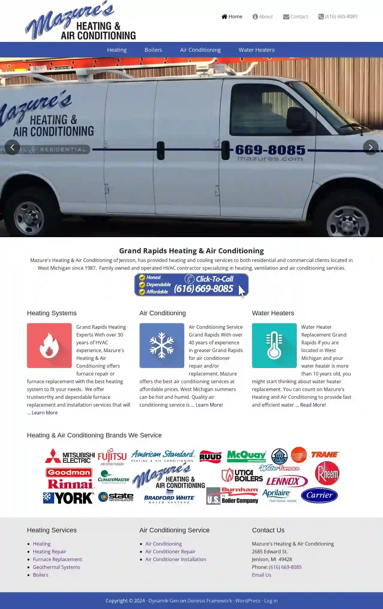 Mazures Heating Air Conditioning Inc