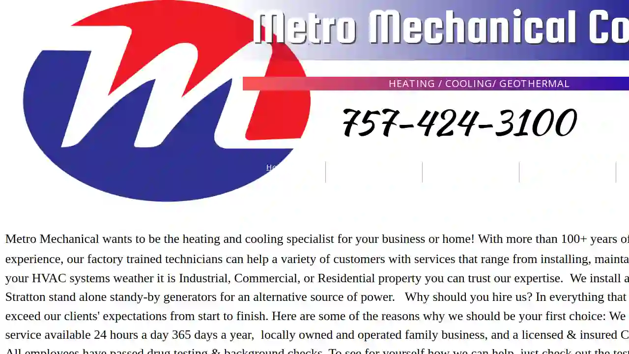 Metro Mechanical Corp