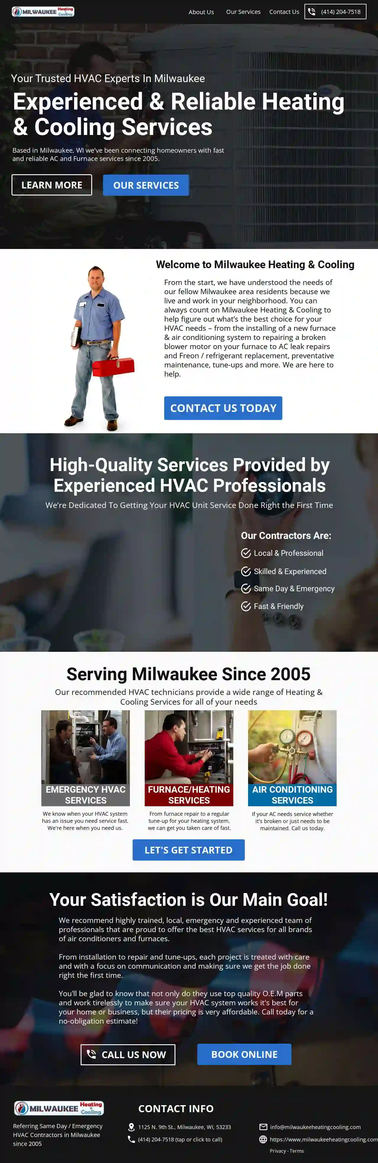 Milwaukee Heating and Cooling Inc