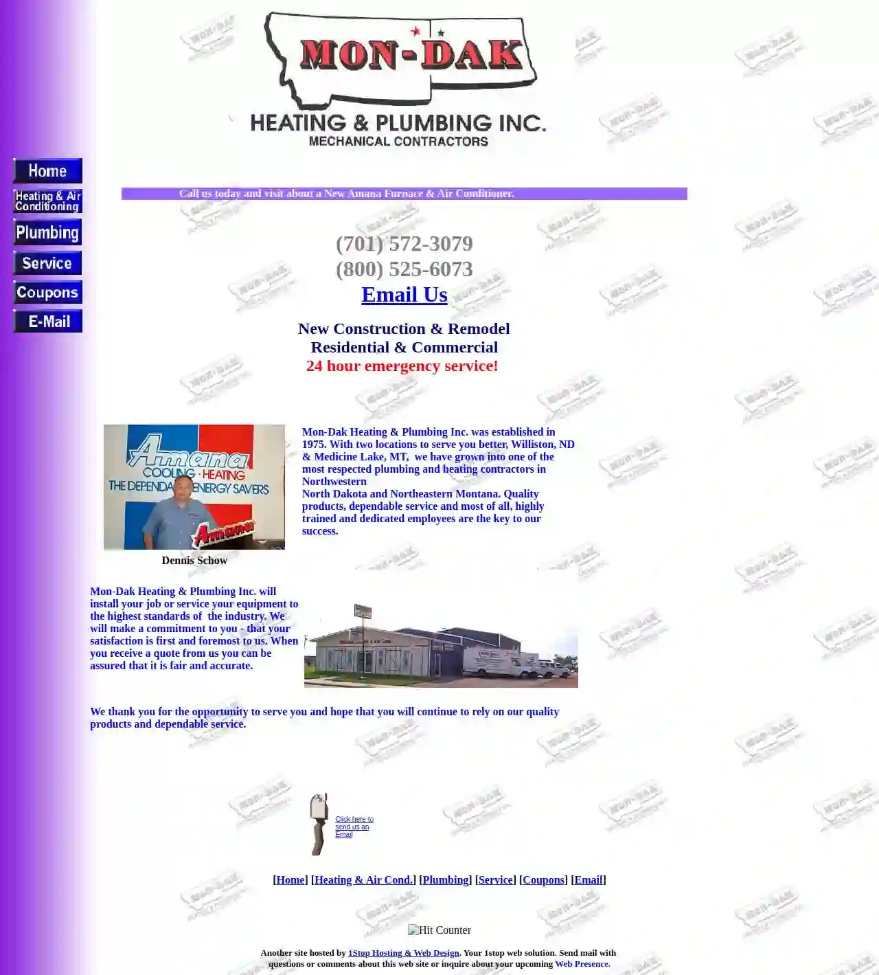 Mon-Dak heating & plumbing