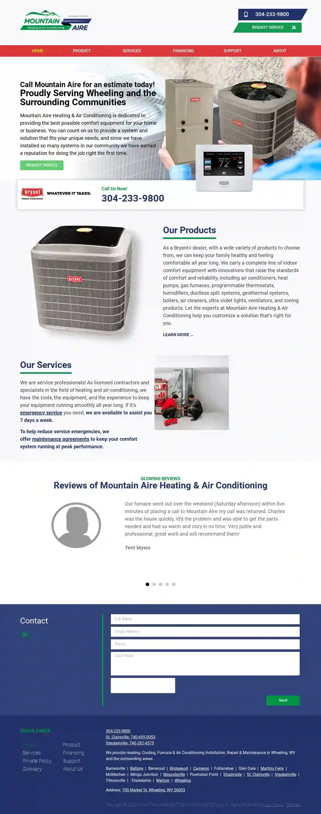 Mountain Aire Heating & Air Conditioning