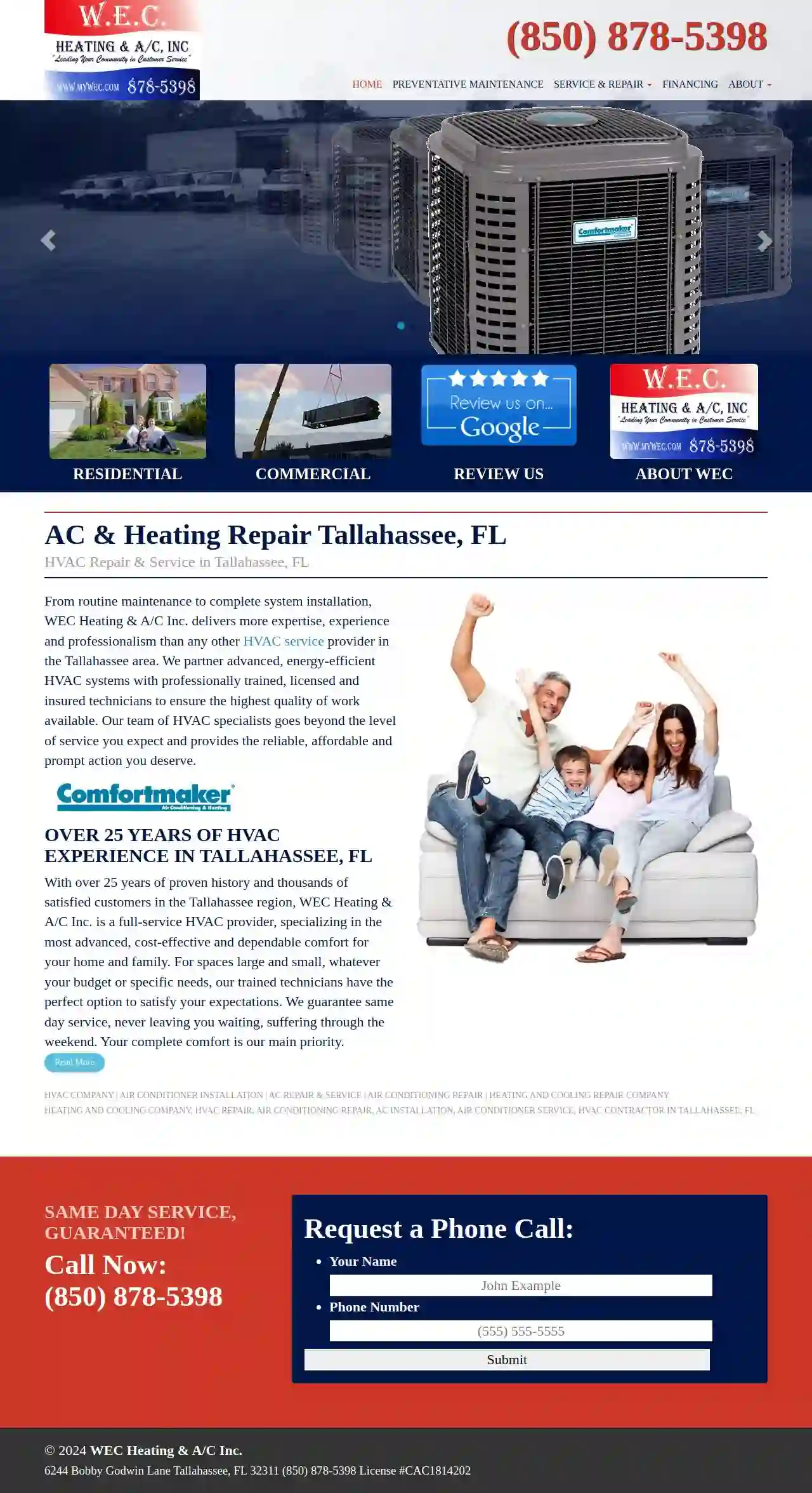 WEC Heating & A/C INC.