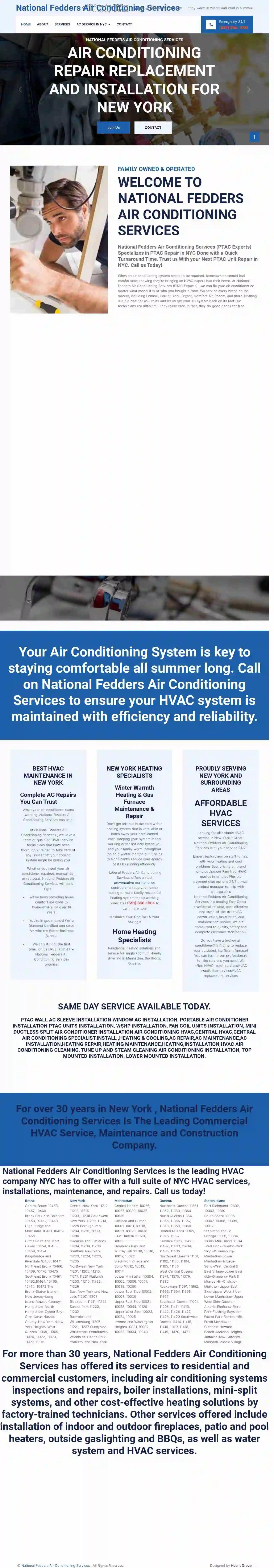 National Fedders Air Conditioning