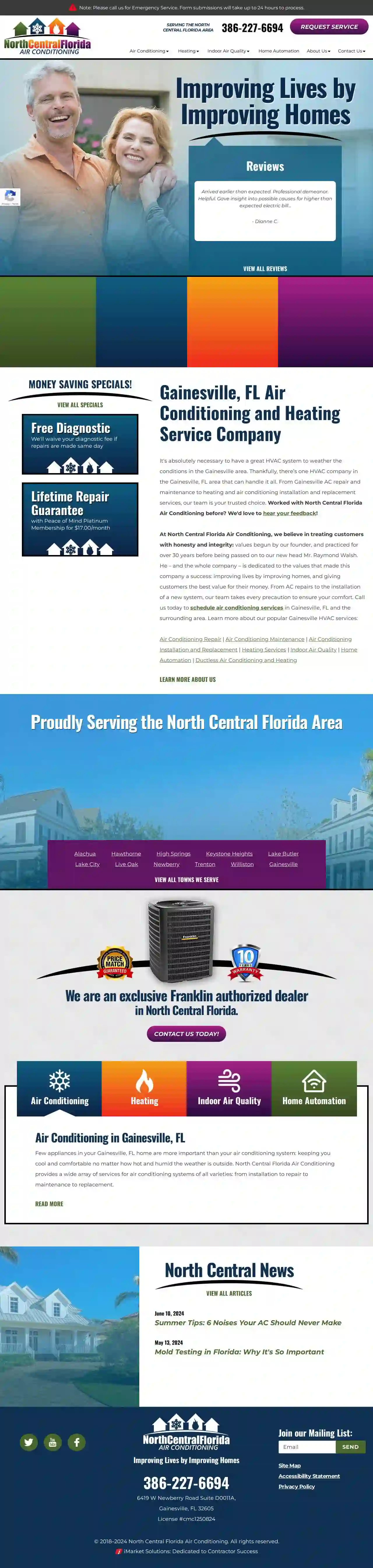 North Central Florida Air Conditioning