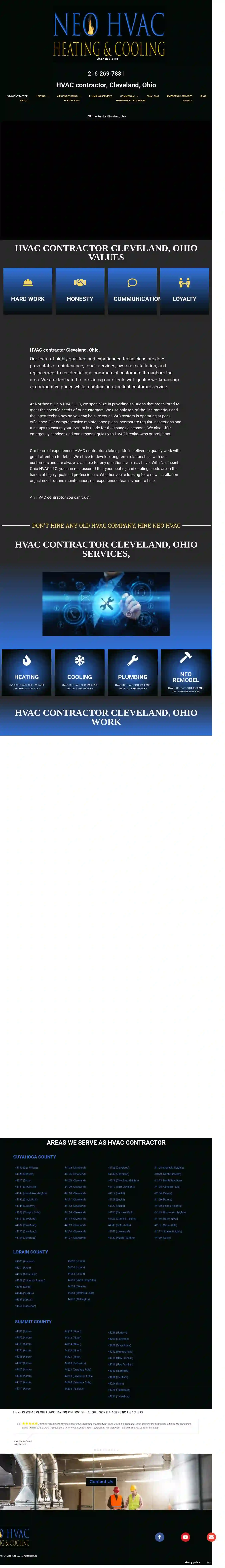 Northeast Ohio HVAC, LLC