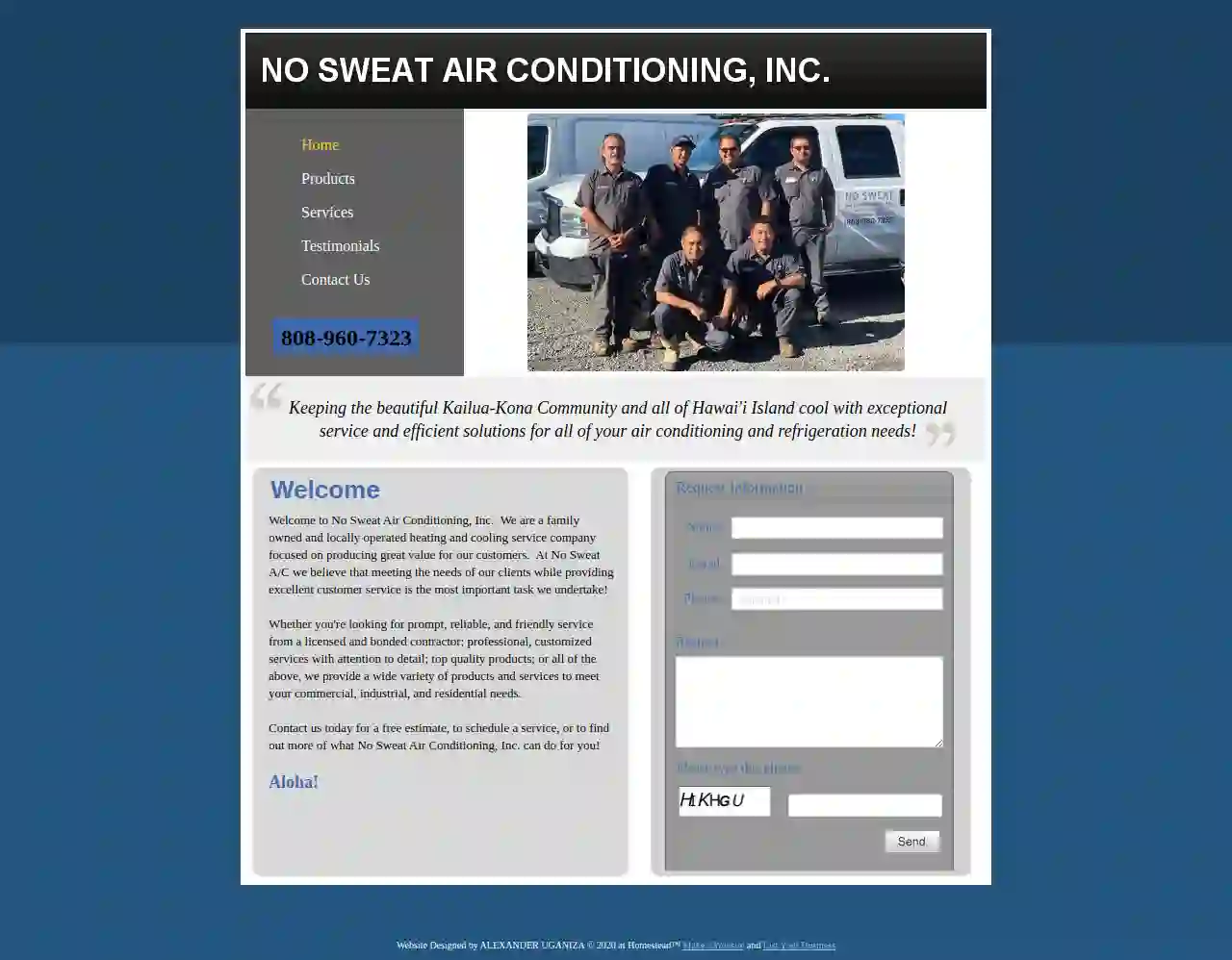 No Sweat Air Conditioning