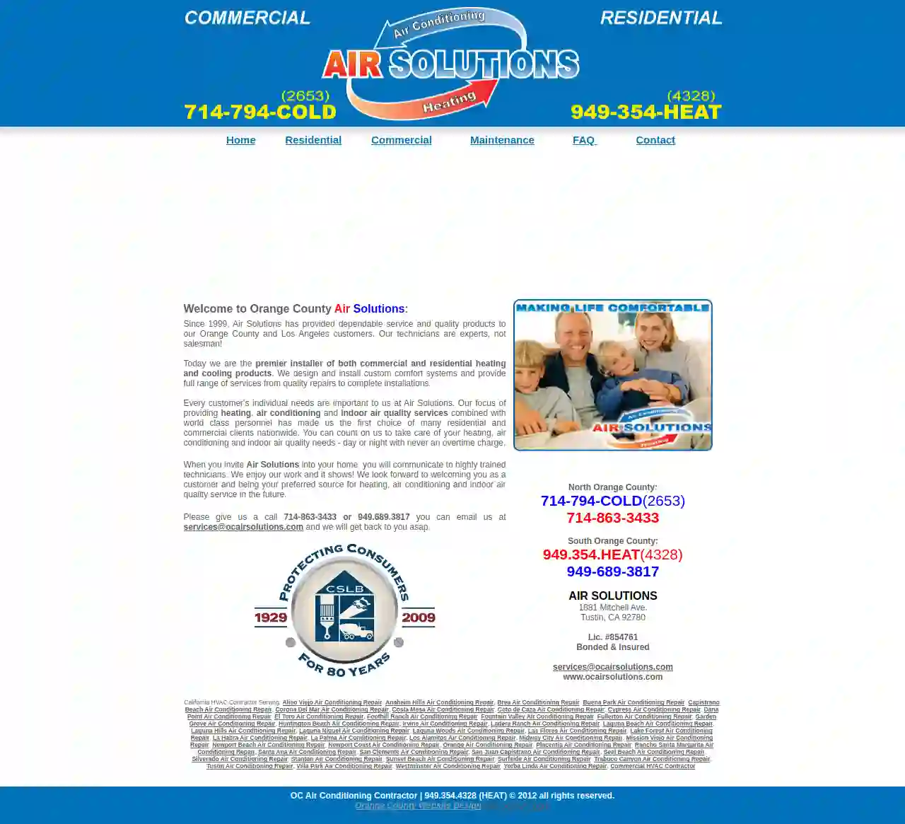 OC Air Solutions Heating & Air Conditioning