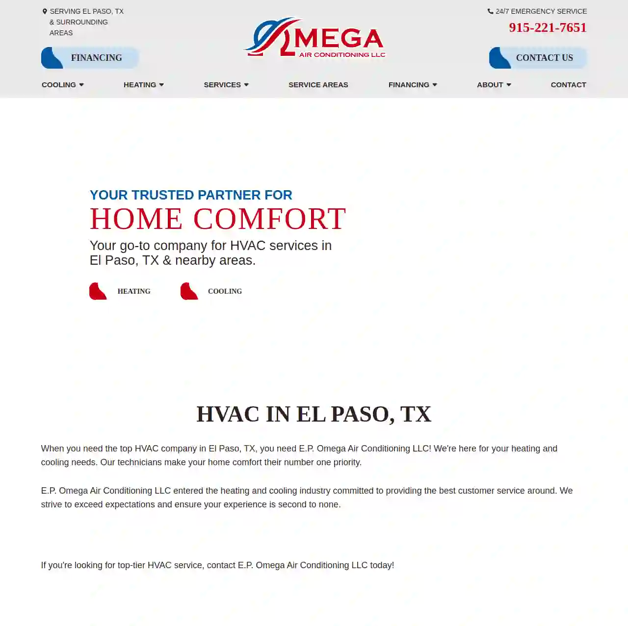 E.P. Omega Air Conditioning llc