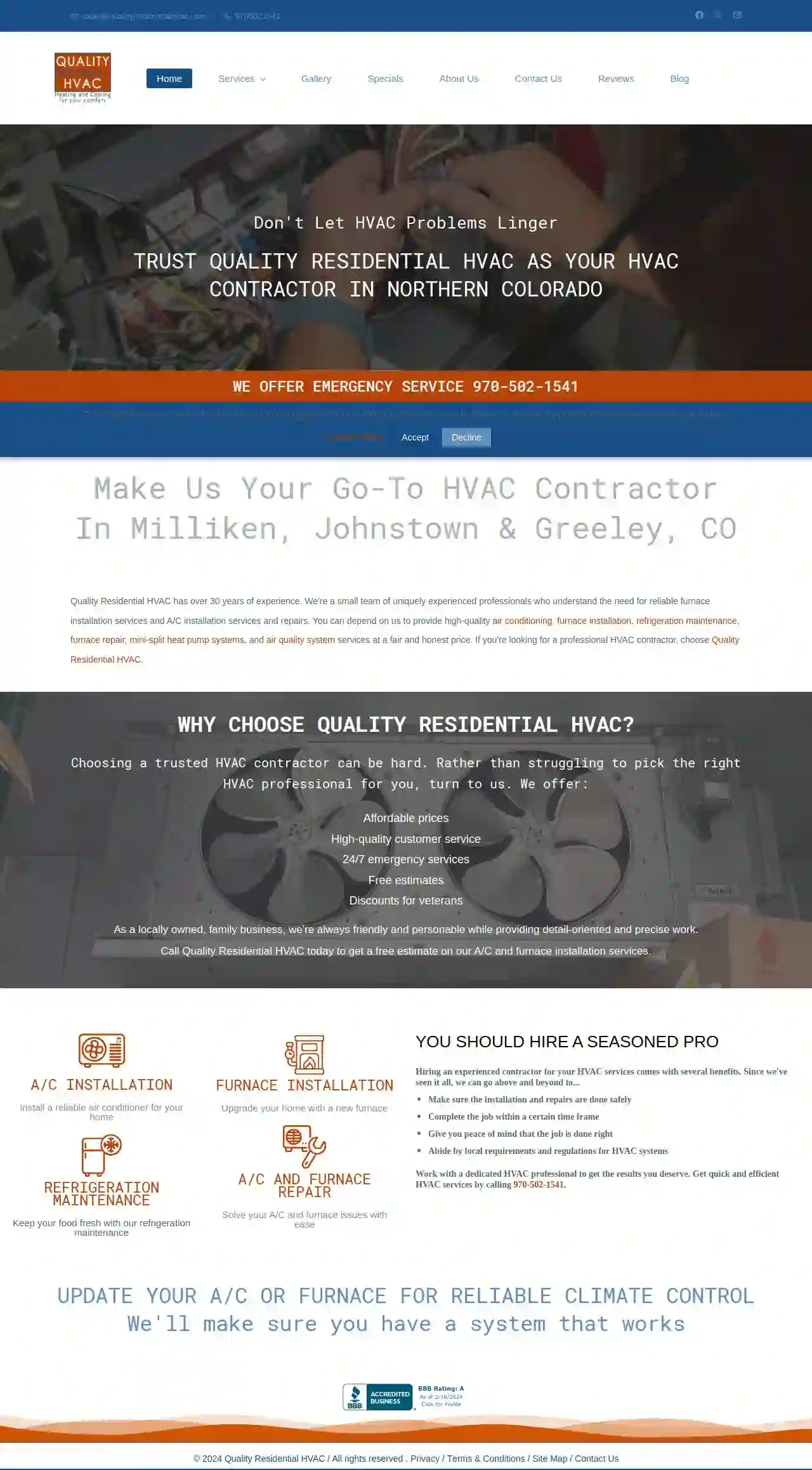 Quality Residential HVAC, LLC