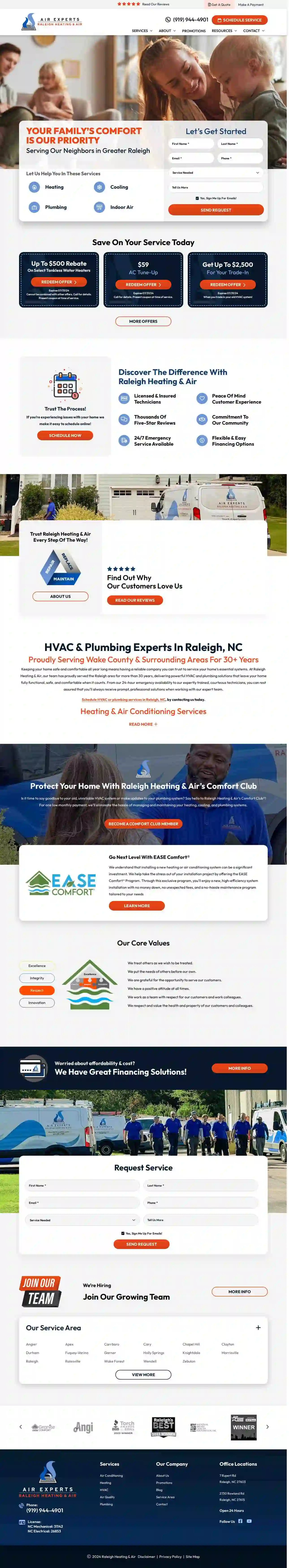 Raleigh Heating and Air