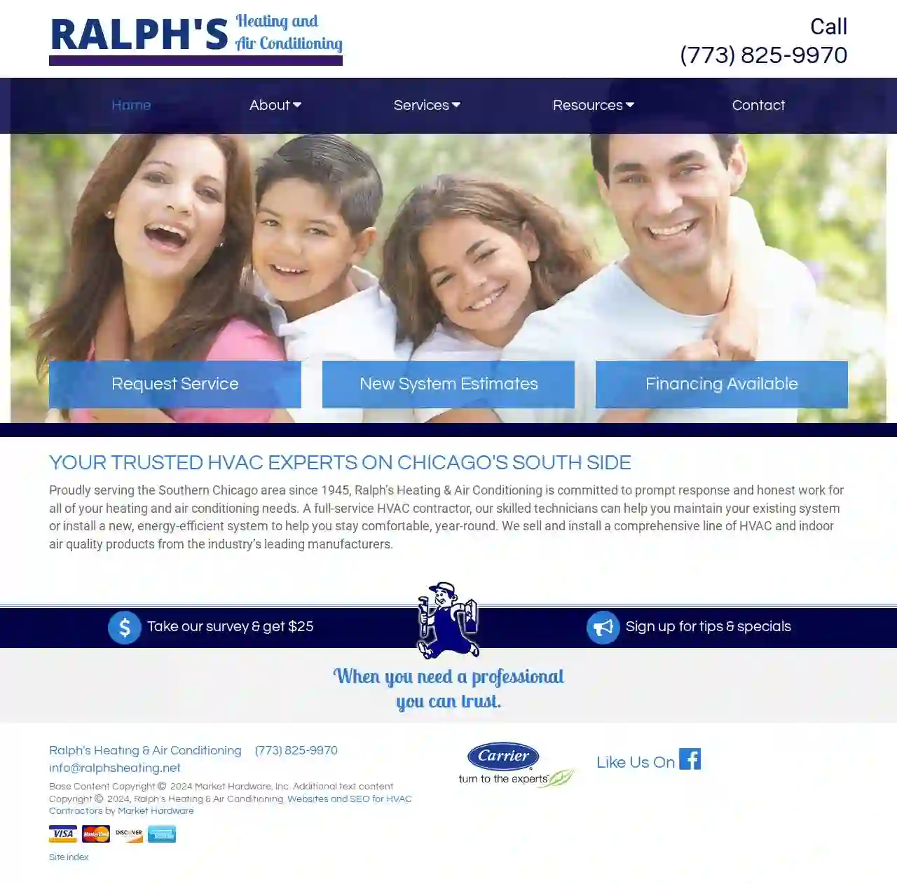 Ralph's Heating and Air conditioning Services