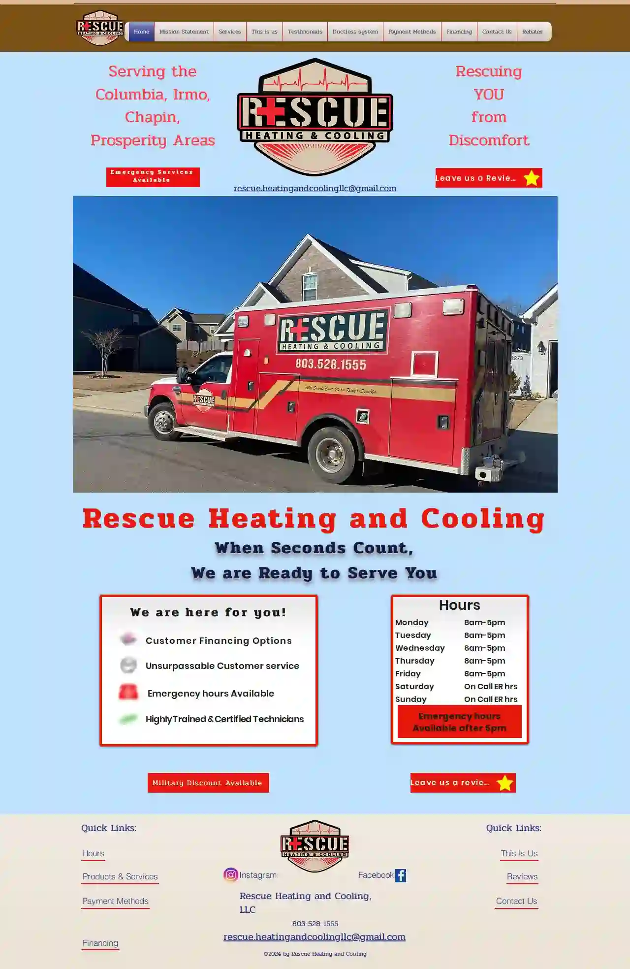 Rescue Heating & Cooling, LLC