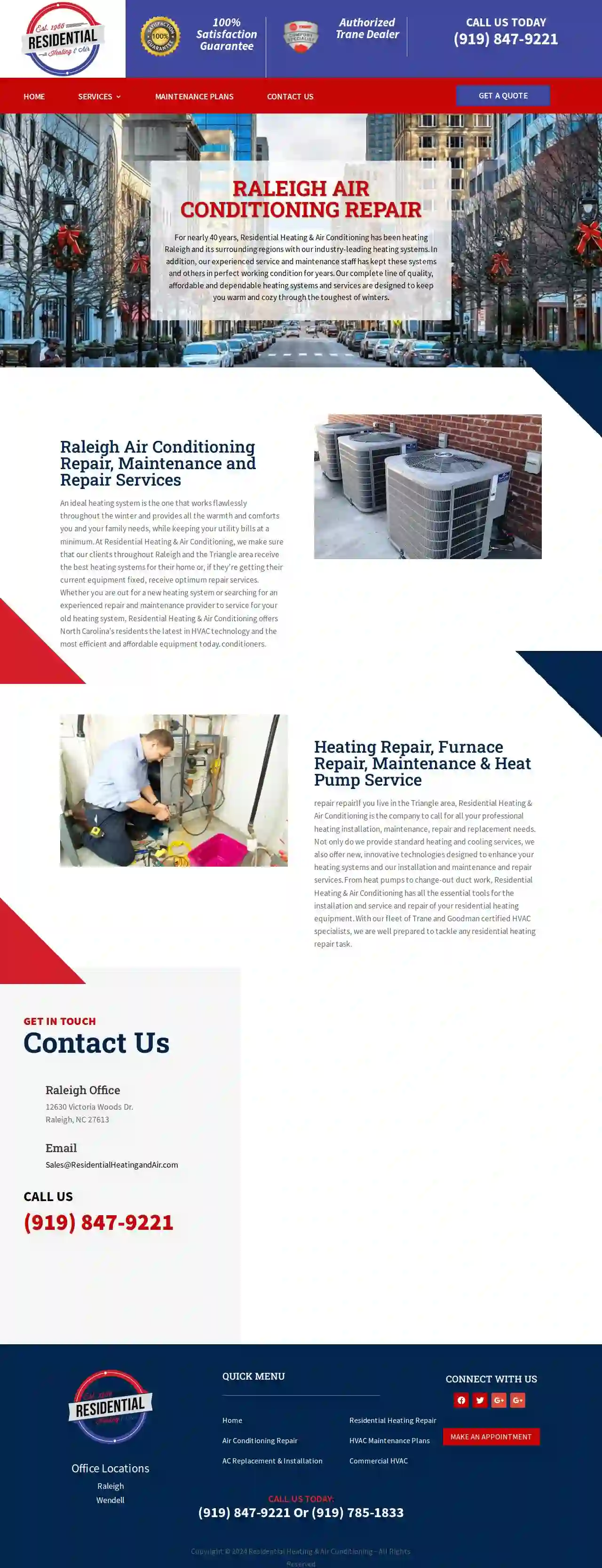 Residential Heating & Air Conditioning