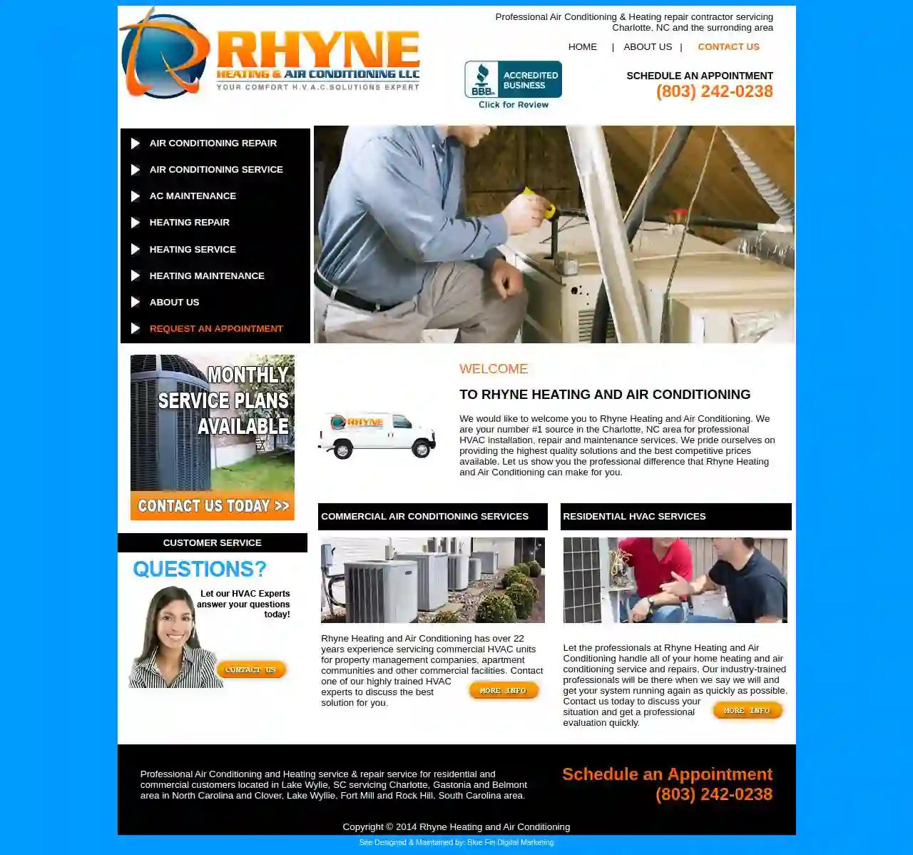 Rhyne Heating And Air Conditioning LLC