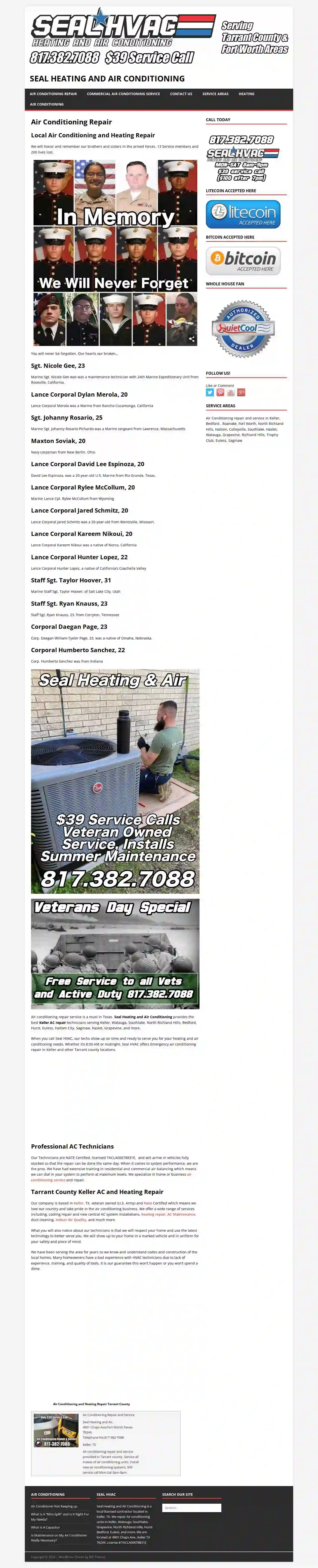 Seal Heating and Air Conditioning