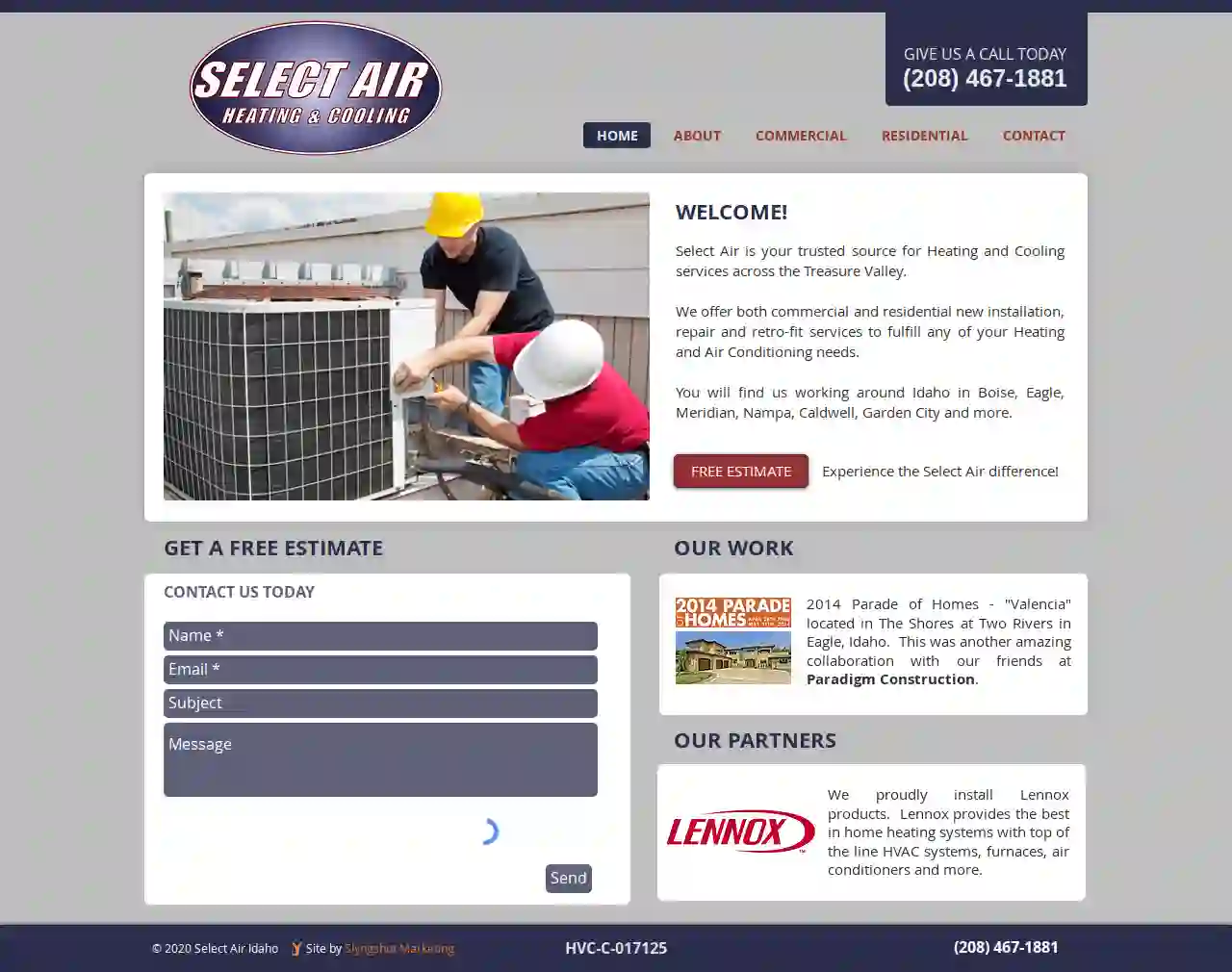 Select Air Heating and Cooling