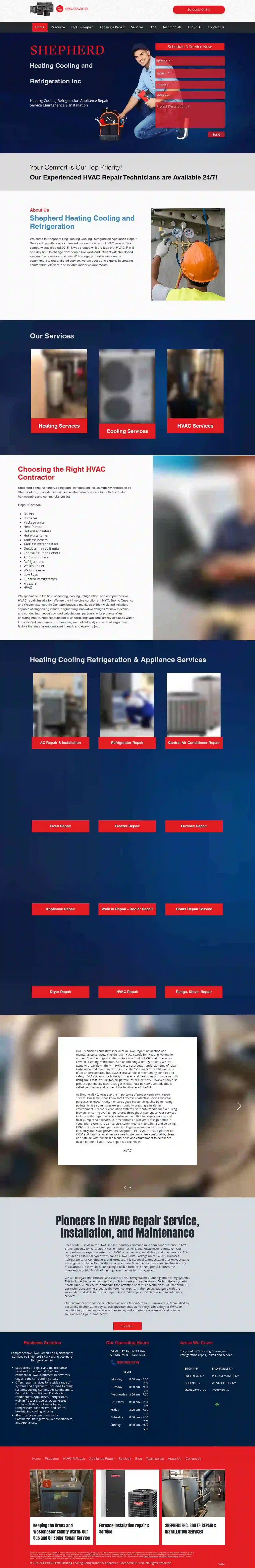 Shepherd ENG Heating Cooling & Refrigeration Inc