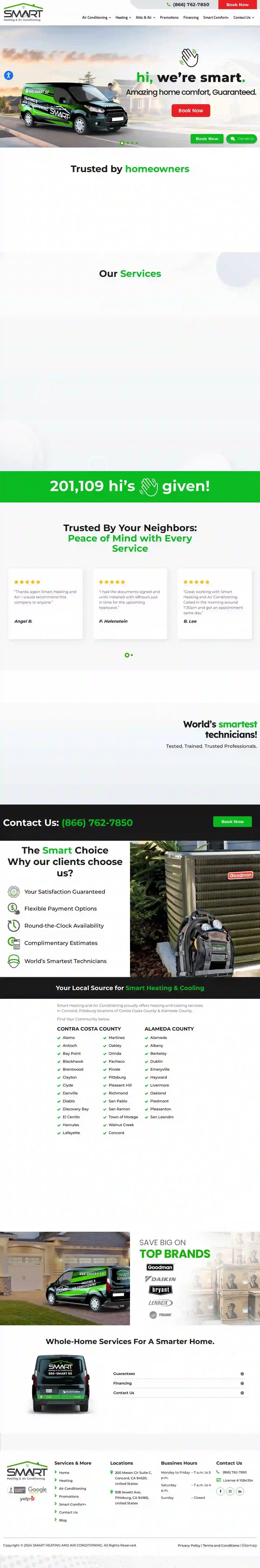 Smart Heating and Air Conditioning