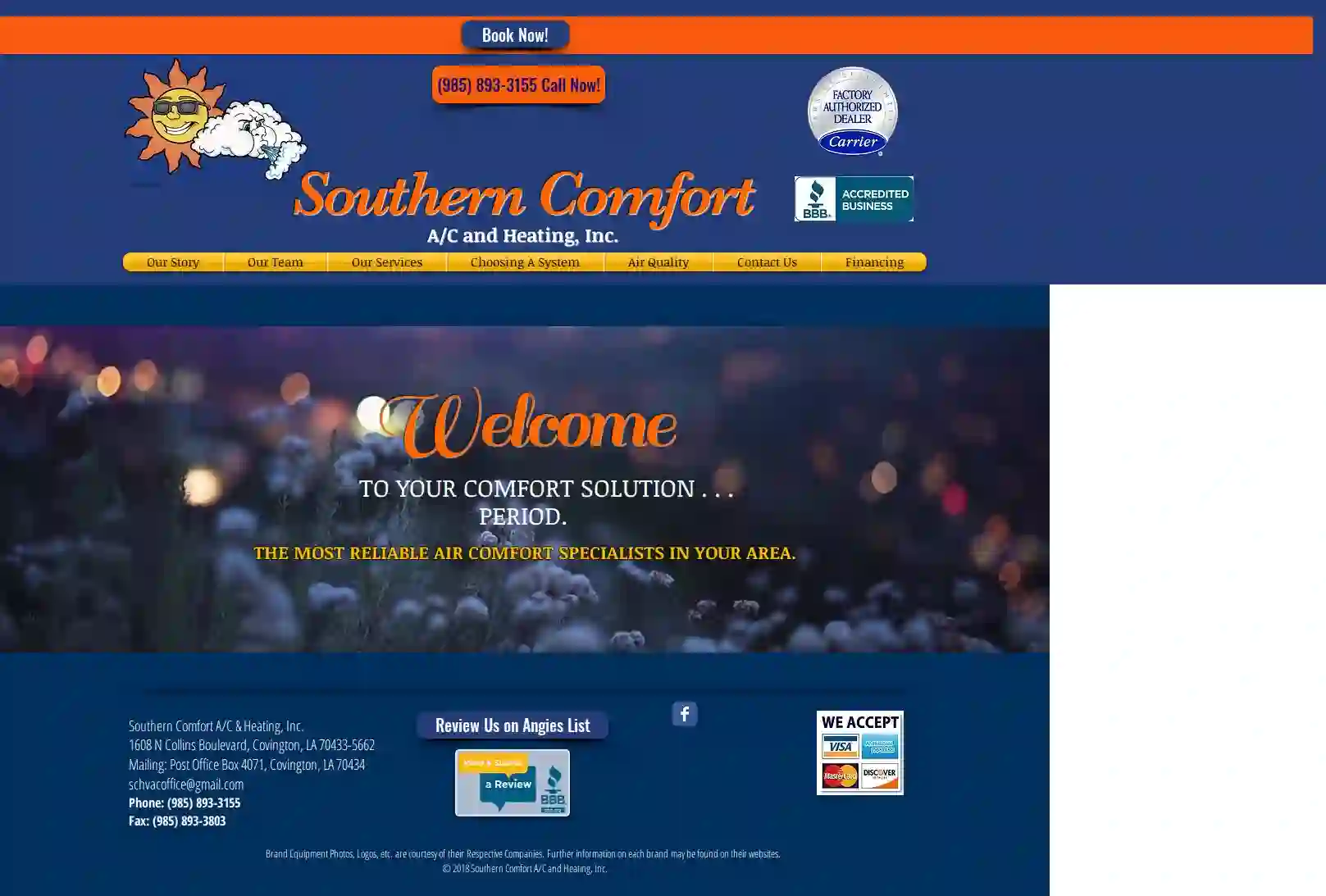 Southern Comfort A/C & Heating, Inc.