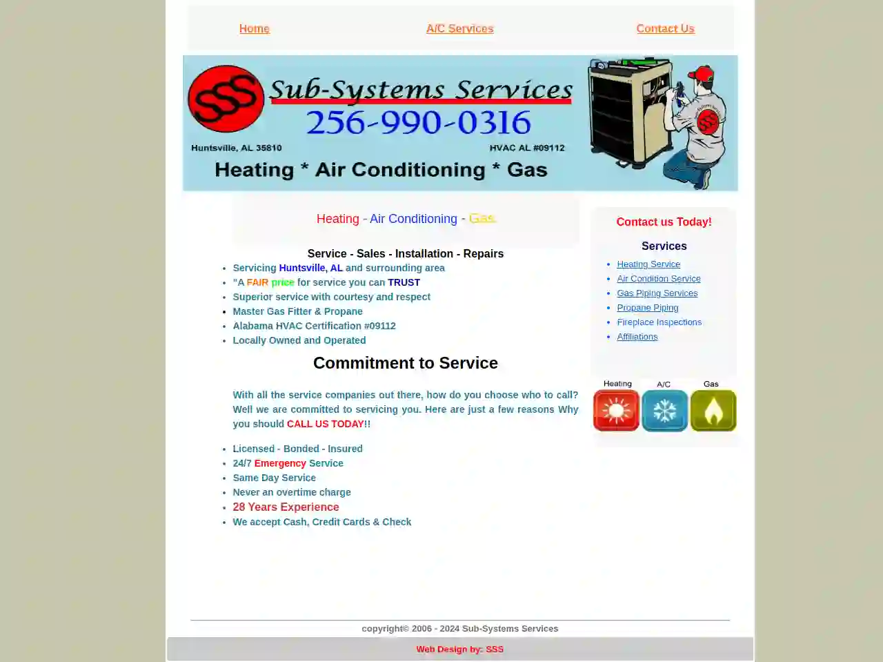 Sub-Systems Services