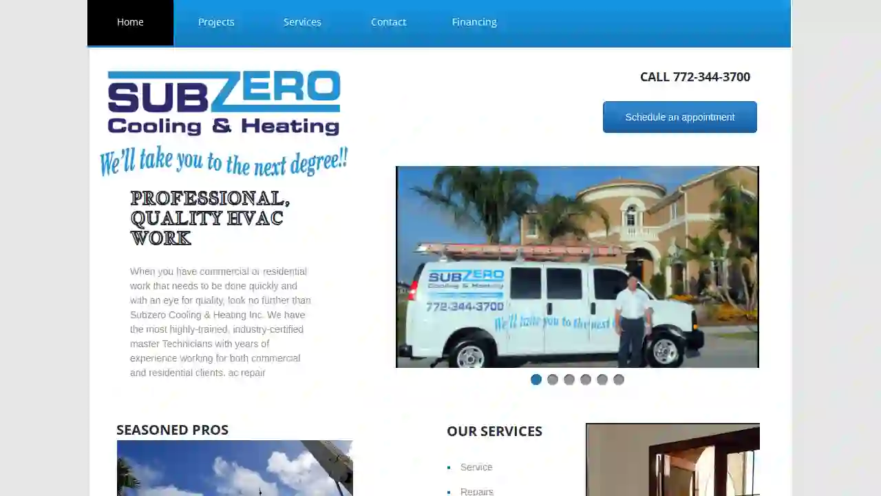 Subzero Cooling & Heating Inc