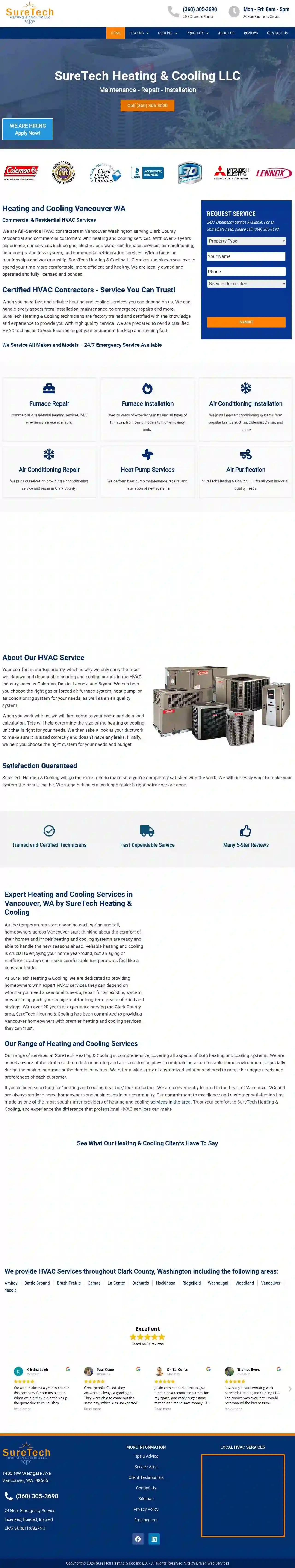 SureTech Heating & Cooling LLC