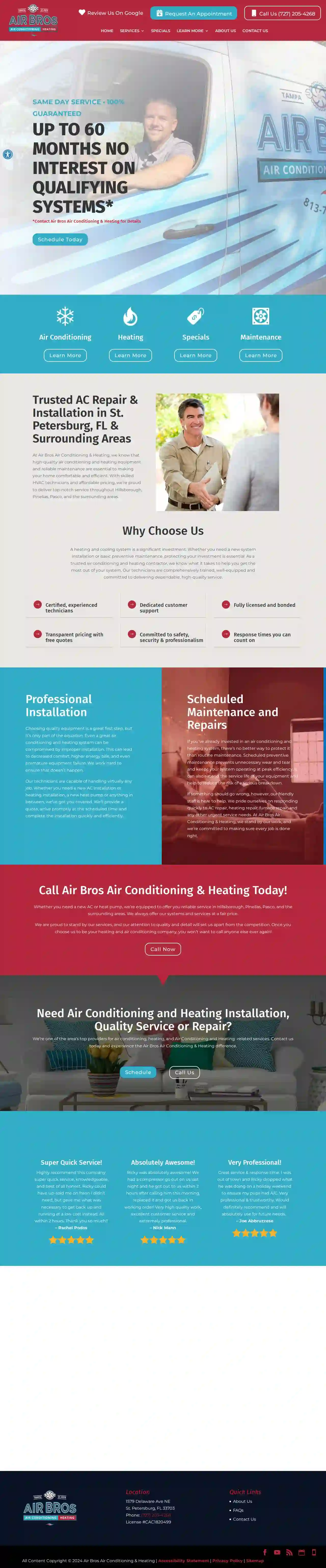 Air Bros Air Conditioning & Heating Inc.