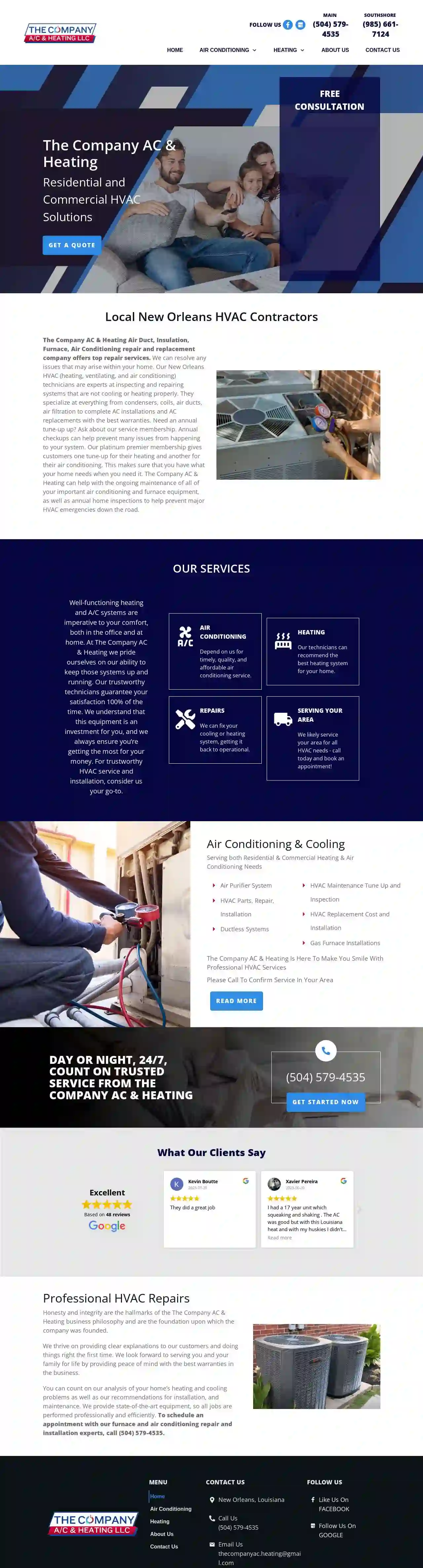 The Company A/C & Heating LLC