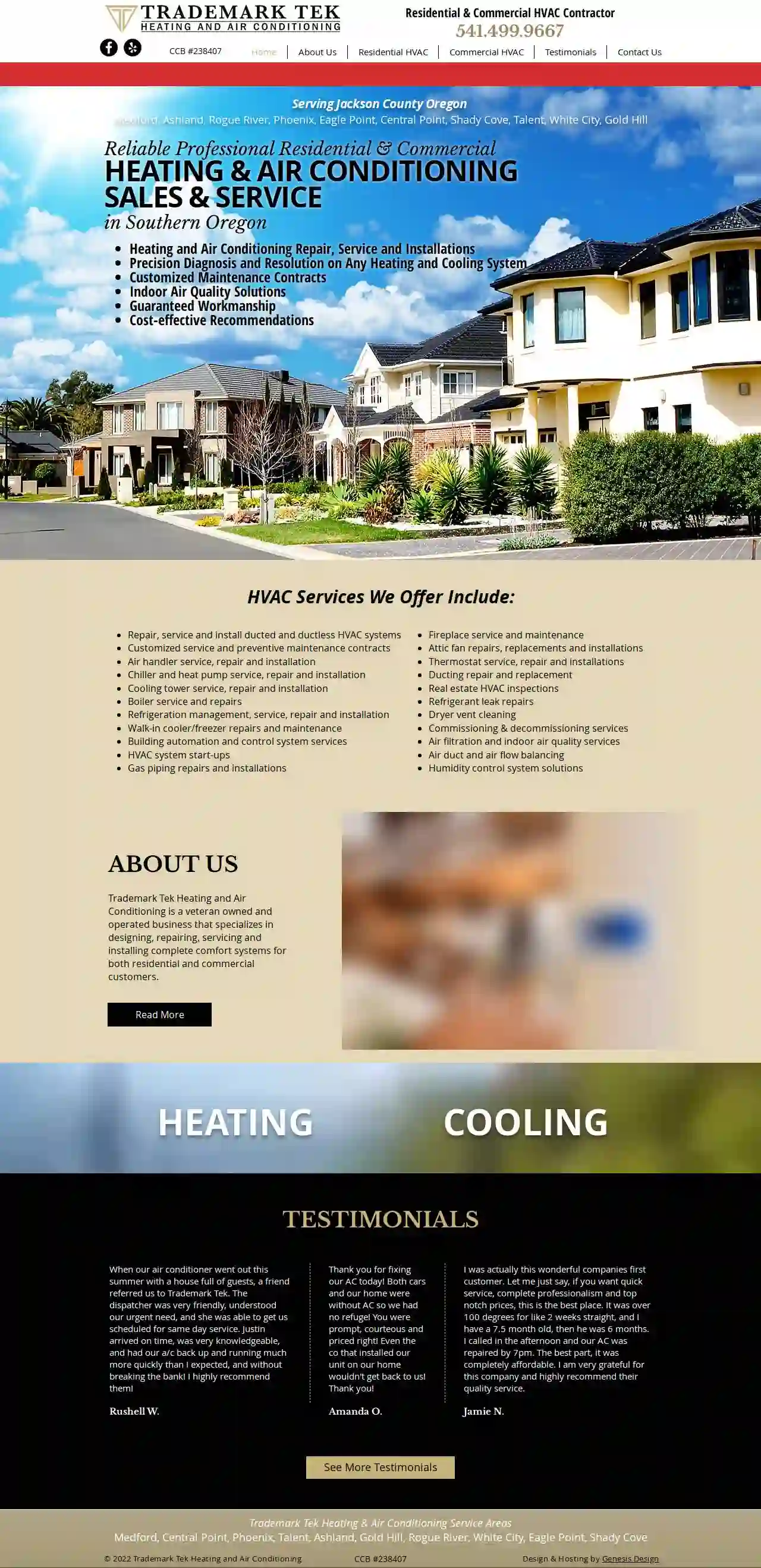 Trademark Tek Heating and Air Conditioning, Inc.