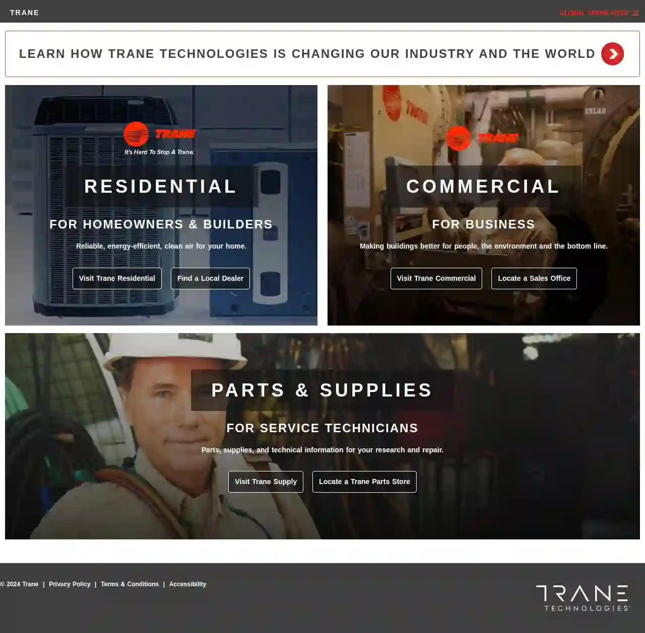 Trane HVAC Parts & Supplies