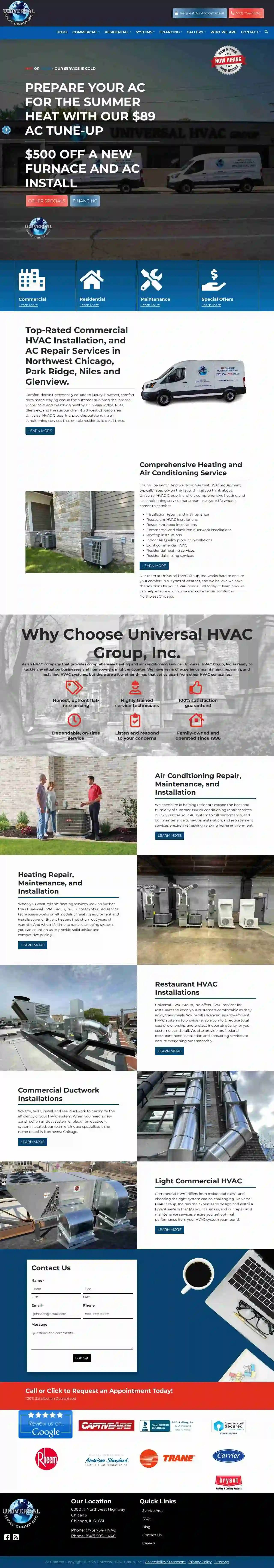 Universal HVAC Group, Inc.