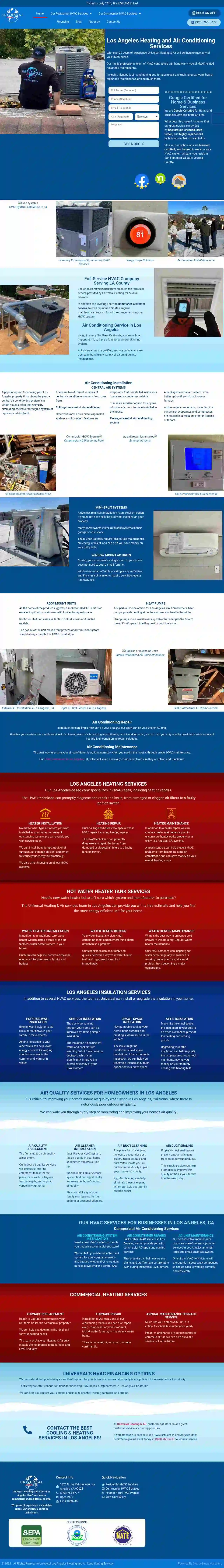 Universal Heating & Furnace Repair