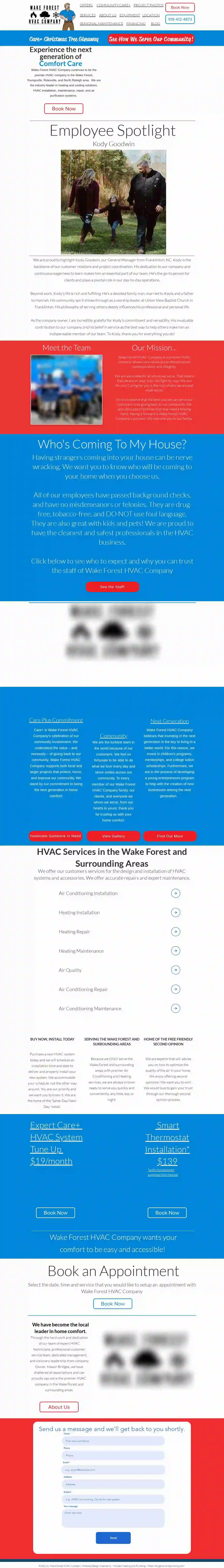 Wake Forest HVAC Company