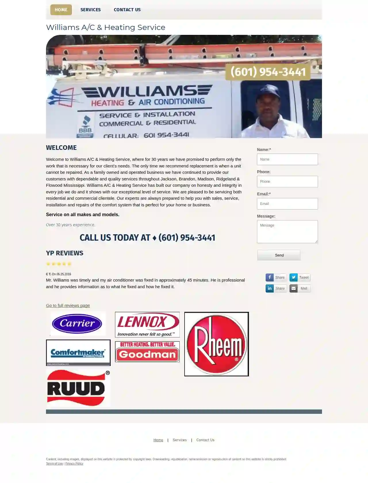 Williams A/C & Heating Service