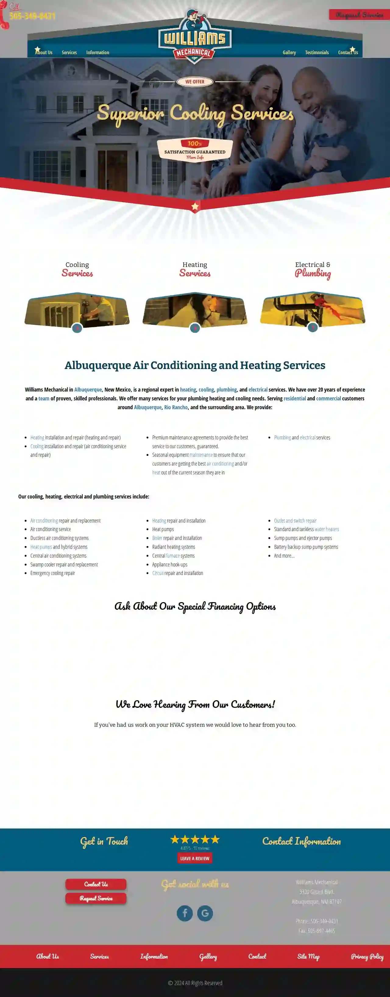 Williams Mechanical Heating & Air Conditioning LLC