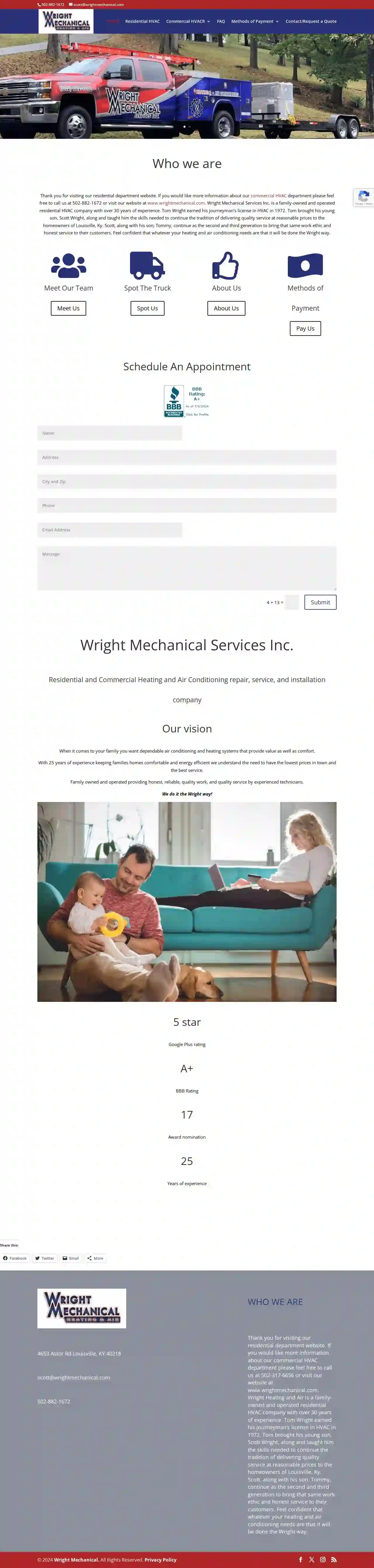 Wright Mechanical Services Inc.